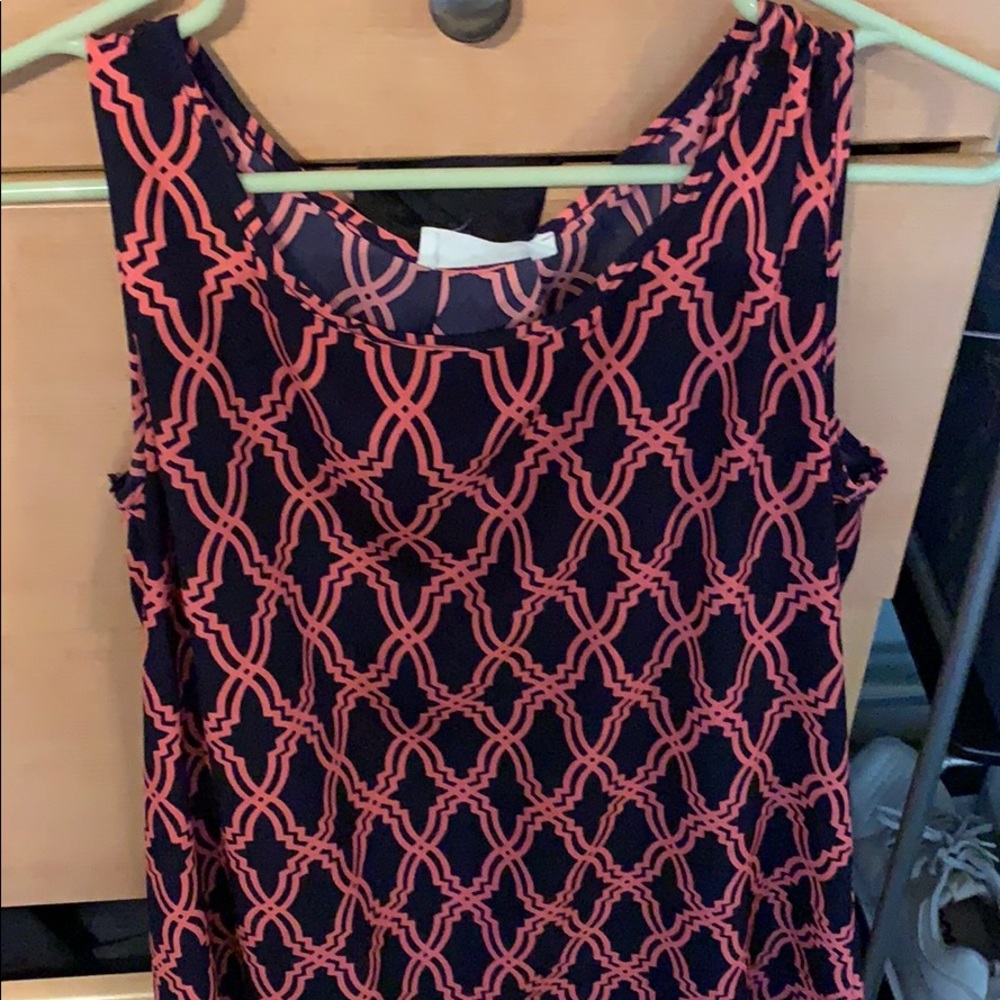 Francesca’s tank top. Nice frabric.